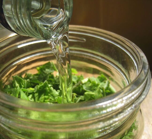 Rub for osteochondrosis